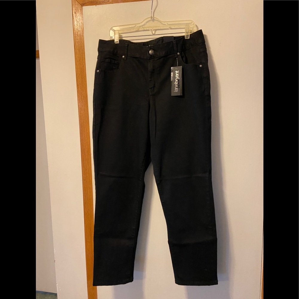 Lane Bryant black jegging jean